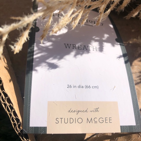 Grass Wreaths Cream - Threshold designed with Studio McGee - Picture 3 of 6